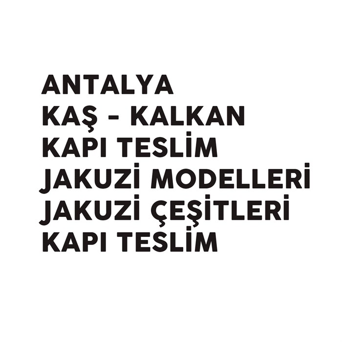 jakuzi fiyatları kalkan